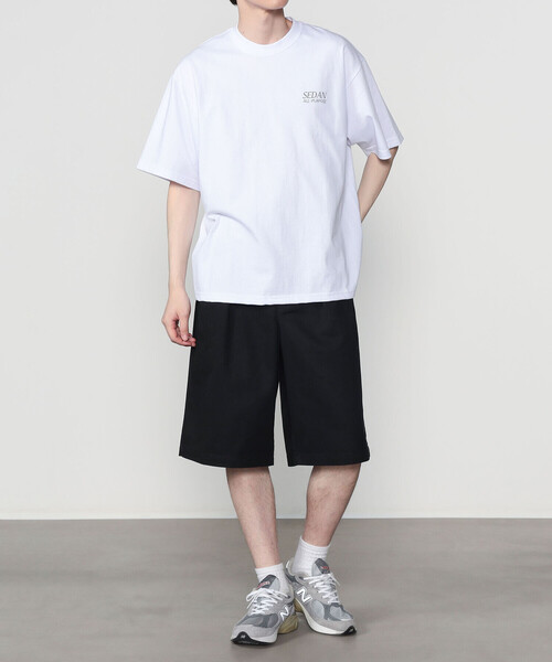 SEDAN ALL-PURPOSE(セダンオールパーパス)の「SEDAN ALL-PURPOSE | Dickies / タックワイドショーツ MEN(その他パンツ・メンズ・ダークブラウン/ブラック・M/XL/L)」の19枚目の写真