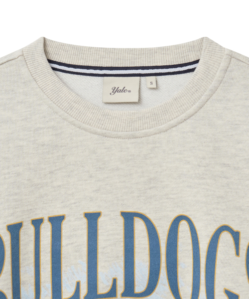 YALE(イェール)の「ブルドッグベースボールスウェットシャツ_オートミール(スウェット・レディース・その他・SMALL/MEDIUM/LARGE/X-LARGE)」の3枚目の写真