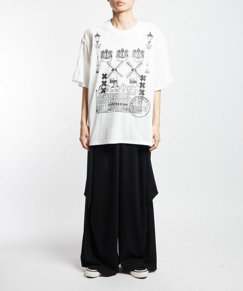 GOMME HOMME(ゴムオム)の「アウトシームオランダT(Tシャツ/カットソー・メンズ・ブラック/ホワイト・MEDIUM)」の15枚目の写真