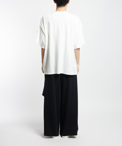 GOMME HOMME(ゴムオム)の「アウトシームオランダT(Tシャツ/カットソー・メンズ・ブラック/ホワイト・MEDIUM)」の16枚目の写真