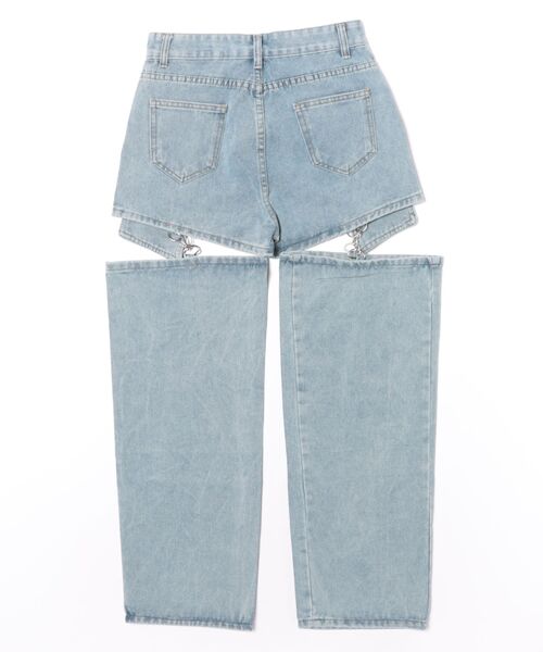 REBALANCE(リバランス)の「デニムショートパンツ(デニムパンツ・レディース・A・LARGE/MEDIUM/SMALL)」の6枚目の写真