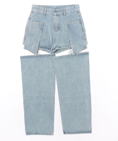 REBALANCE(リバランス)の「デニムショートパンツ(デニムパンツ・レディース・A・LARGE/MEDIUM/SMALL)」の8枚目の写真