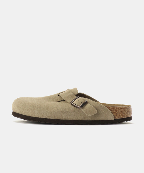 BIRKENSTOCK(ビルケンシュトック)の「BIRKENSTOCK Boston LEVE 0060463(サンダル・メンズ・ベージュ・41)」の1枚目の写真