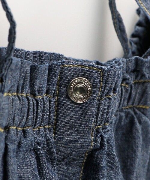 EDWIN(エドウィン)の「【Ou? by EDWIN】肩あきデニムトップス(その他トップス・キッズ・サックスブルー/ブルー・140/110/120/90/150/100/130)」の16枚目の写真