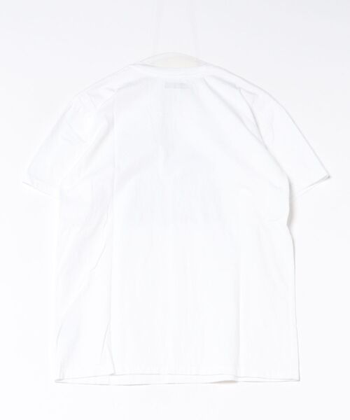 BLUE BLUE（ブルーブルー）の「STEP BLUE BLUE ショートスリーブTシャツ（Tシャツ/カットソー・メンズ・ホワイト/ネイビー・M/S/L/XL）」の20枚目の写真