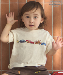 petit main | 【Disney/Pixar】【接触冷感】カーズ / アップリケTシャツ(Tシャツ/カットソー)