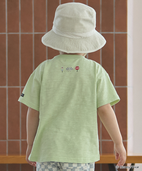 petit main(プティマイン)の「【Disney/Pixar】【接触冷感】カーズ / アップリケTシャツ(Tシャツ/カットソー・キッズ・キナリ/ブラウン/ライトオレンジ系/ライトグリーン・130cm/120cm/100cm/90cm/80cm/110cm)」の5枚目の写真