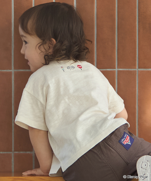 petit main(プティマイン)の「【Disney/Pixar】【接触冷感】カーズ / アップリケTシャツ(Tシャツ/カットソー・キッズ・キナリ/ブラウン/ライトオレンジ系/ライトグリーン・130cm/120cm/100cm/90cm/80cm/110cm)」の8枚目の写真