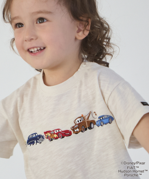 petit main(プティマイン)の「【Disney/Pixar】【接触冷感】カーズ / アップリケTシャツ(Tシャツ/カットソー・キッズ・キナリ/ブラウン/ライトオレンジ系/ライトグリーン・130cm/120cm/100cm/90cm/80cm/110cm)」の9枚目の写真