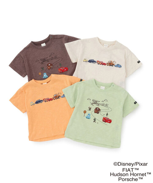 petit main(プティマイン)の「【Disney/Pixar】【接触冷感】カーズ / アップリケTシャツ(Tシャツ/カットソー・キッズ・キナリ/ブラウン/ライトオレンジ系/ライトグリーン・130cm/120cm/100cm/90cm/80cm/110cm)」の20枚目の写真