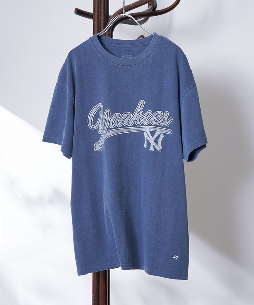'47(フォーティーセブン)の「’47 / フォーティーセブン 別注 Team Logo Tee(Tシャツ/カットソー・メンズ・ブラウン/ネイビー/ホワイト・MEDIUM/LARGE)」の1枚目の写真