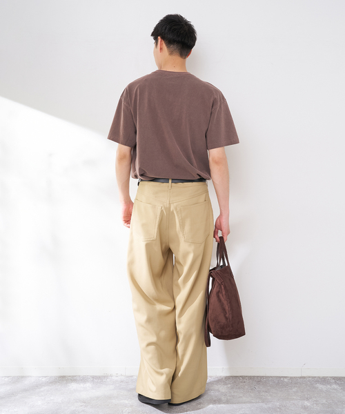 '47(フォーティーセブン)の「’47 / フォーティーセブン 別注 Team Logo Tee(Tシャツ/カットソー・メンズ・ブラウン/ネイビー/ホワイト・MEDIUM/LARGE)」の5枚目の写真