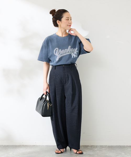 '47(フォーティーセブン)の「’47 / フォーティーセブン 別注 Team Logo Tee(Tシャツ/カットソー・メンズ・ブラウン/ネイビー/ホワイト・MEDIUM/LARGE)」の11枚目の写真