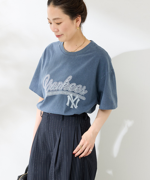 '47(フォーティーセブン)の「’47 / フォーティーセブン 別注 Team Logo Tee(Tシャツ/カットソー・メンズ・ブラウン/ネイビー/ホワイト・MEDIUM/LARGE)」の14枚目の写真