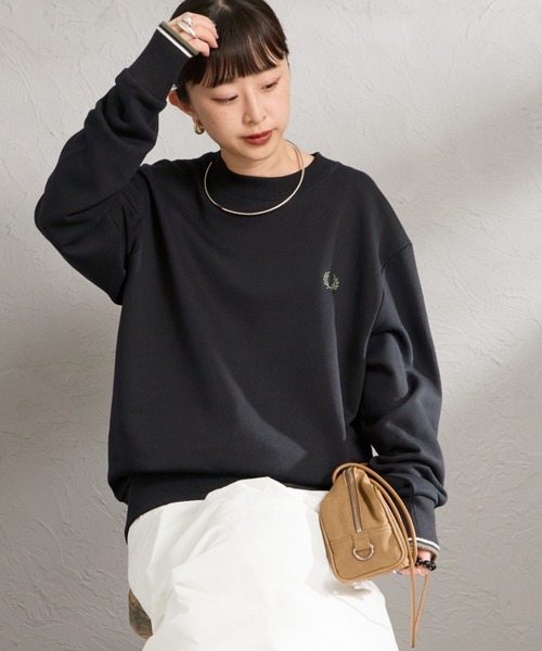WEB先行予約】[FRED PERRY/フレッドペリー] ワンポイントロゴ刺繍