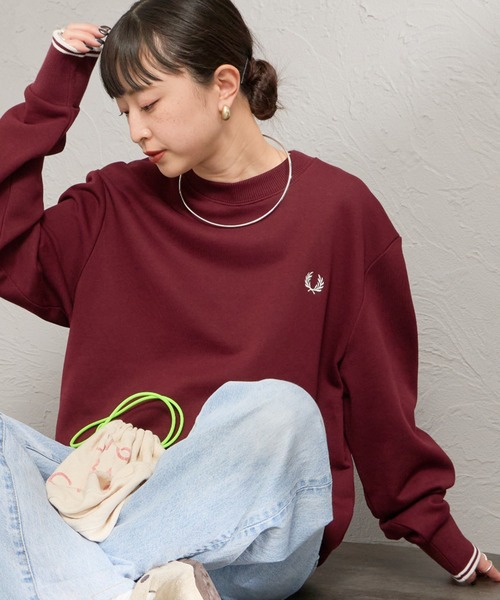 日本未入荷！GRAF&WU ジンジャーブレッド　ブランケット WEB先行予約】[FRED PERRY/フレッドペリー] ワンポイントロゴ刺繍