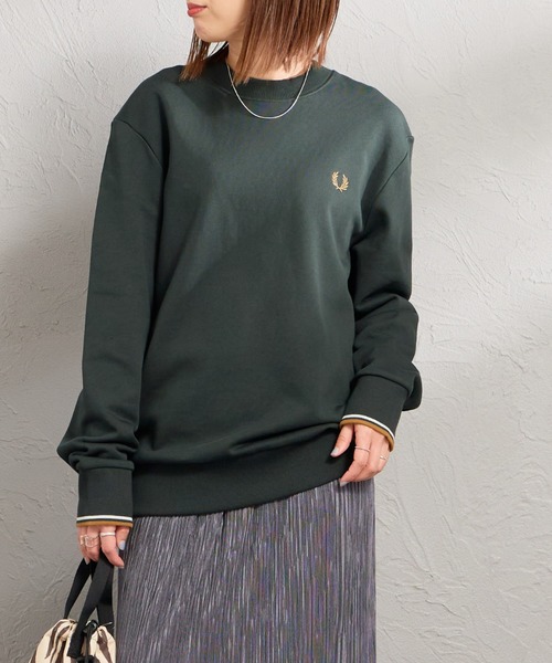 WEB先行予約】[FRED PERRY/フレッドペリー] ワンポイントロゴ刺繍
