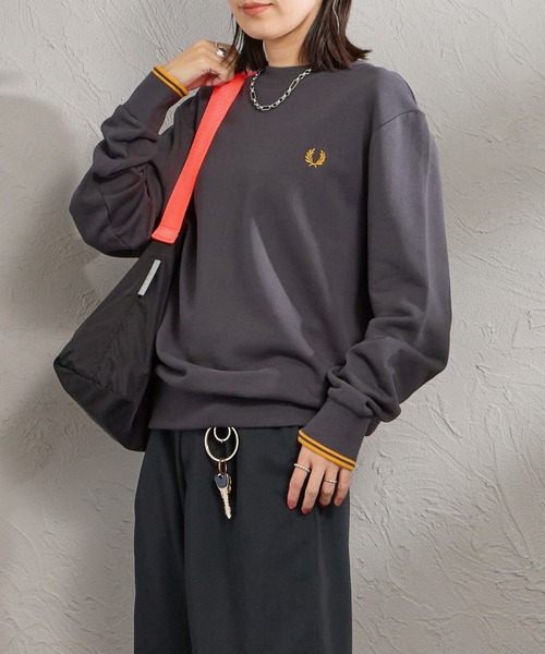 WEB先行予約】[FRED PERRY/フレッドペリー] ワンポイントロゴ刺繍 