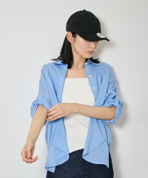beautiful people(ビューティフルピープル)の「【beautiful people/ビューティフルピープル】NEWERA littlepeople embroidery cap/ニューエラ リトルピープルエンブロイダリーキャップ/帽子(キャップ・レディース・グレー/ベージュ/ブラック・MEDIUM)」の10枚目の写真