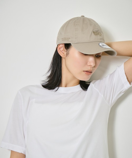 beautiful people(ビューティフルピープル)の「【beautiful people/ビューティフルピープル】NEWERA littlepeople embroidery cap/ニューエラ リトルピープルエンブロイダリーキャップ/帽子(キャップ・レディース・グレー/ベージュ/ブラック・MEDIUM)」の5枚目の写真