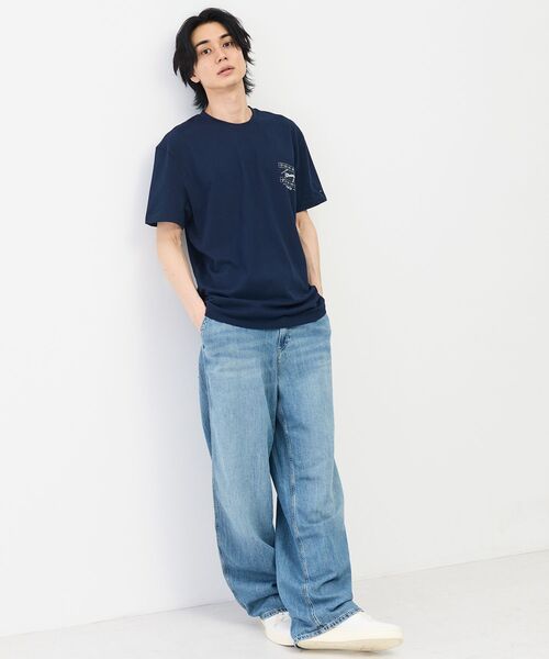 tommy jeans(トミー ジーンズ)の「【オンライン限定】ユニセックス サインフラッグレギュラーフィットショートスリーブTシャツ(Tシャツ/カットソー・メンズ・ホワイト/ライトグレー系1/マルチ・MEDIUM/SMALL/X-LARGE/LARGE)」の12枚目の写真