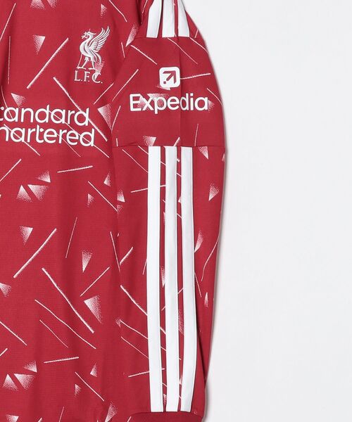 adidas(アディダス)の「リバプールFC 26/27 長袖ホームジャージ / ロンT / アディダス adidas(Tシャツ/カットソー・メンズ・レッド・XXX-LARGE/XX-LARGE/SMALL/MEDIUM/LARGE/X-LARGE)」の4枚目の写真