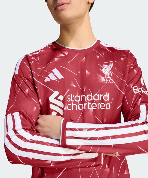 adidas(アディダス)の「リバプールFC 26/27 長袖ホームジャージ / ロンT / アディダス adidas(Tシャツ/カットソー・メンズ・レッド・XXX-LARGE/XX-LARGE/SMALL/MEDIUM/LARGE/X-LARGE)」の6枚目の写真
