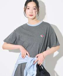 FRUIT OF THE LOOM × FREAK'S STORE/フルーツオブザルーム 別注 リンガー Tシャツ ワンピース