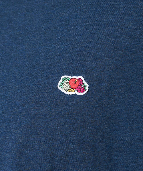 FREAK'S STORE(フリークスストア)の「FRUIT OF THE LOOM × FREAK'S STORE/フルーツオブザルーム 別注 リンガー Tシャツ ワンピース(ワンピース・レディース・ネイビー/ライトグレー/チャコール・フリ-)」の6枚目の写真
