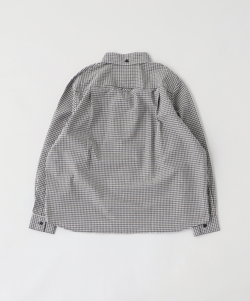 Laid．B（レイドビー）の「Laid.B / レイドビー INSIDE OUT POCKET SHIRT（シャツ/ブラウス・メンズ・ホワイト/ブラウン・1）」の7枚目の写真