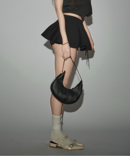 CeLess(セレス)の「Flared Sweat Mini Skirt / フレアスウェットミニスカート(スカート・レディース・ブラック/ホワイト/グレー・S/M)」の15枚目の写真