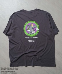 TOM&JERRY（トムアンドジェリー）の「【TOM&JERRY/トム＆ジェリー】トムジェリ　オーバーサイズ プリント Tシャツ（Tシャツ/カットソー）」