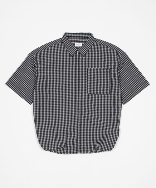 BROWNY(ブラウニー)の「BROWNY/【26年春夏新作】ミニオンブレZIPシャツ(シャツ/ブラウス・メンズ・ブルー系その他2/ブラック系その他2・LARGE/MEDIUM)」の11枚目の写真