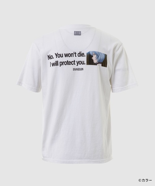 TANGTANG(タンタン)の「EVANGELION/YOU WON'T DIE(Tシャツ/カットソー・メンズ・ホワイト・M/S)」の2枚目の写真