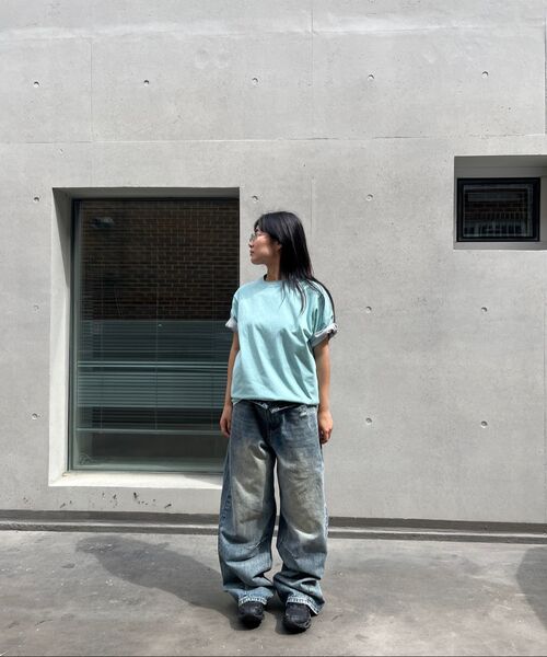 SLOWACID（スローアシッド）の「ユーズドティンウォッシュデニムパンツ[ブルー]（デニムパンツ・レディース・その他・SMALL/MEDIUM/LARGE）」の12枚目の写真