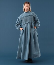 タートルネック」に該当するワンピース/ドレス（ブルー・ネイビー/青色