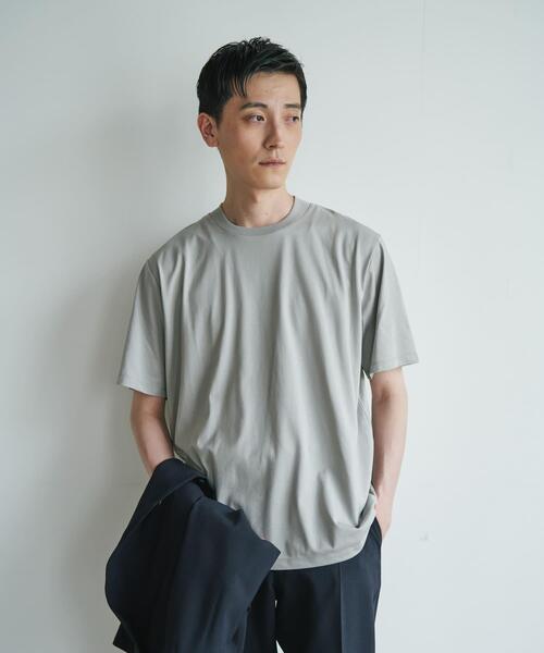 URBAN RESEARCH DOORS(アーバンリサーチドアーズ)の「LIFE STYLE TAILOR ファブリーズTシャツ(シャツ/ブラウス・メンズ・ライトグレー/ホワイト/ブルー系その他・LARGE/MEDIUM/X-LARGE)」の2枚目の写真