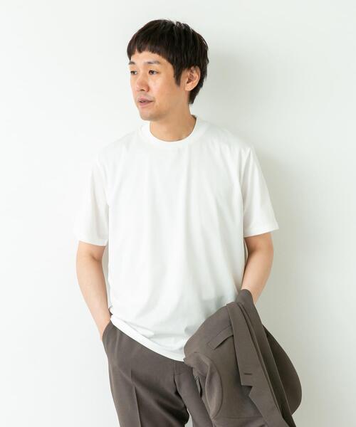 URBAN RESEARCH DOORS(アーバンリサーチドアーズ)の「LIFE STYLE TAILOR ファブリーズTシャツ(シャツ/ブラウス・メンズ・ライトグレー/ホワイト/ブルー系その他・LARGE/MEDIUM/X-LARGE)」の4枚目の写真