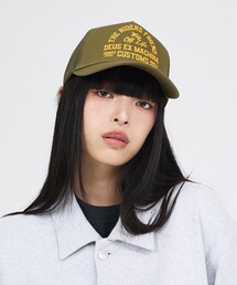 DEUS EX MACHINA（デウスエクスマキナ）の「【DEUS EX MACHINA / デウスエクスマキナ】Shock Ones Trucker Cap / トラッカーキャップ / ユニセックス（キャップ）」