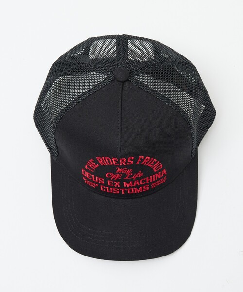 DEUS EX MACHINA（デウスエクスマキナ）の「【DEUS EX MACHINA / デウスエクスマキナ】Shock Ones Trucker Cap / トラッカーキャップ / ユニセックス（キャップ・メンズ・ネイビー/ブラック/カーキ・フリー）」の17枚目の写真