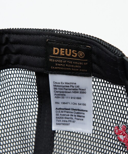DEUS EX MACHINA（デウスエクスマキナ）の「【DEUS EX MACHINA / デウスエクスマキナ】Shock Ones Trucker Cap / トラッカーキャップ / ユニセックス（キャップ・メンズ・ネイビー/ブラック/カーキ・フリー）」の19枚目の写真