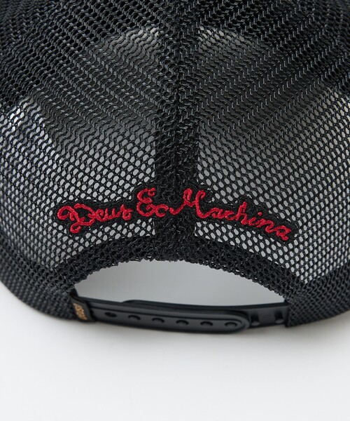 DEUS EX MACHINA（デウスエクスマキナ）の「【DEUS EX MACHINA / デウスエクスマキナ】Shock Ones Trucker Cap / トラッカーキャップ / ユニセックス（キャップ・メンズ・ネイビー/ブラック/カーキ・フリー）」の9枚目の写真