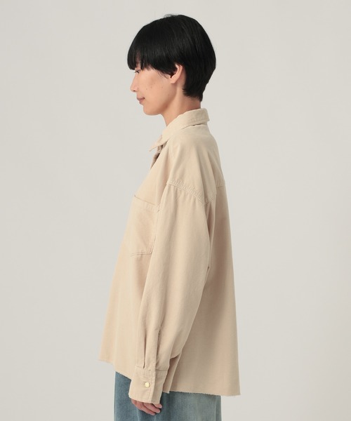 Elura(エルーラ)の「コーデュロイシャツ/1049457(シャツ/ブラウス・レディース・チャコールグレー/ピンク/オフホワイト・FREE)」の16枚目の写真