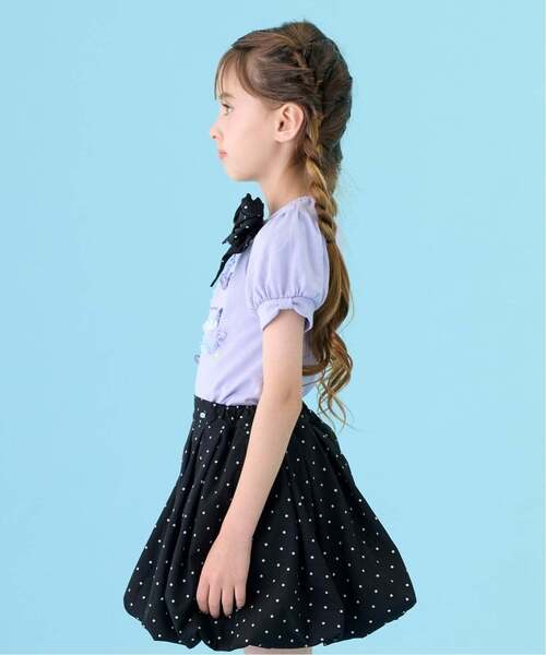 ANNA SUI mini（アナスイ・ミニ）の「バタフライドリーミーTシャツ（Tシャツ/カットソー・キッズ・ラベンダー/エメラルド・140cm/85-95cm/130cm/120cm/100-110cm）」の11枚目の写真