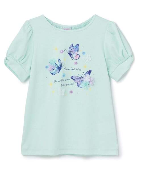 ANNA SUI mini（アナスイ・ミニ）の「バタフライドリーミーTシャツ（Tシャツ/カットソー・キッズ・ラベンダー/エメラルド・140cm/85-95cm/130cm/120cm/100-110cm）」の19枚目の写真