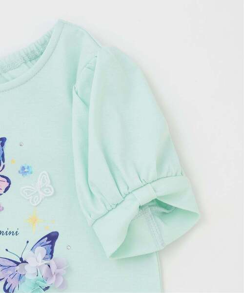 ANNA SUI mini（アナスイ・ミニ）の「バタフライドリーミーTシャツ（Tシャツ/カットソー・キッズ・ラベンダー/エメラルド・140cm/85-95cm/130cm/120cm/100-110cm）」の6枚目の写真