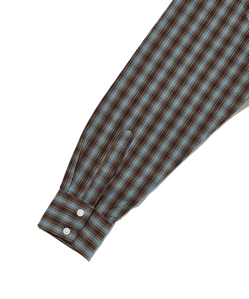 Levi's(リーバイス)の「Levi's/リーバイス ハーリー ロングスリーブ クロップド コントラストカラーシャツ(シャツ/ブラウス・レディース・ブラウン・XS/S/M)」の7枚目の写真