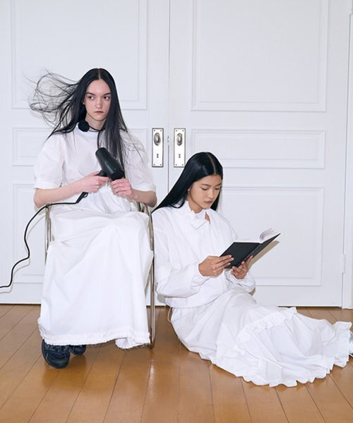 PARTIMENTO WOMEN(パルティメントウィメン)の「パフスリーブマキシドレス_ホワイト(ワンピース・レディース・その他・ONE SIZE)」の2枚目の写真