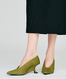 PRANK PROJECT | 【2026Autumn Pre-Order】ポニーヘアカーブウェッジパンプス / Pony Hair Curve Wedge Pumps(パンプス)