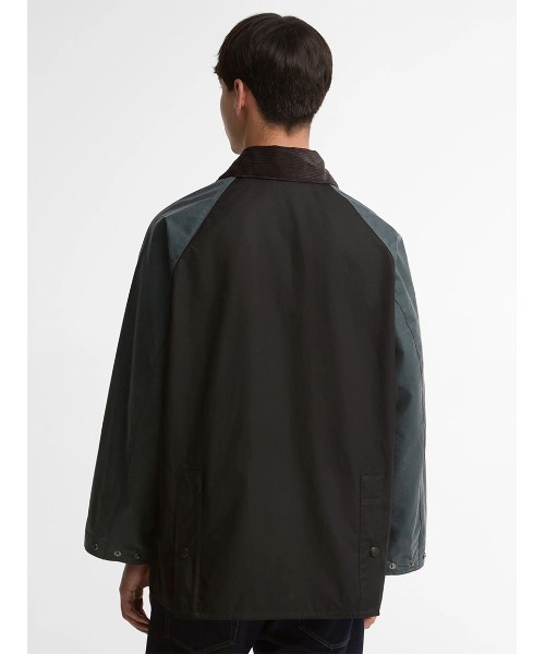 Barbour(バブアー)の「【BEDALE / ビデイル】パッチワーク ワックス ジャケット(テーラードジャケット・メンズ・ブラック・34/32/42/40/38/36)」の4枚目の写真